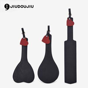 Heart-Shaped Spanking Tool Three-Piece Set